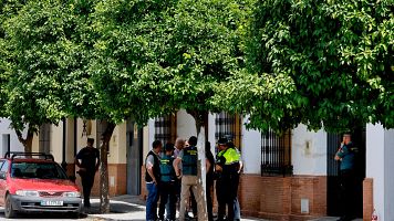 Investigan la muerte de un padre y de su hija en un vivienda en Gerena, Sevilla