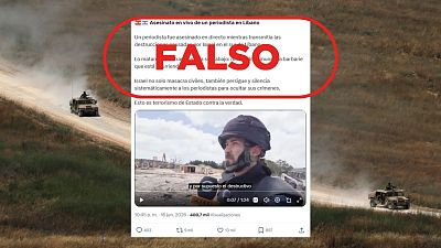 Este periodista liban�s se encuentra herido por un dron israel�, pero no fue "asesinado en directo"