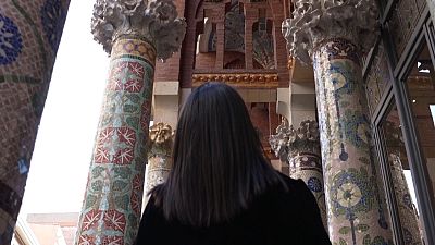 Palau de la Música: així es va dissenyar el 'bosc encantat' de l'interior