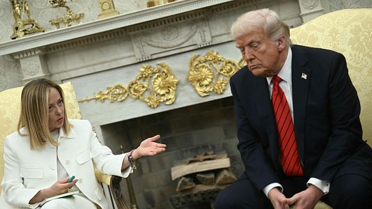 Trump arremete nuevamente contra Meloni por no implicarse m�s en la guerra de Ir�n