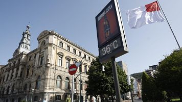 Euskadi se achicharra con temperaturas que pueden superar los 40 grados de máxima