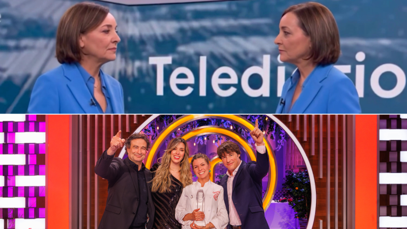 El Telediario 2 (20,2%) y la final de 'MasterChef 14' (12,6%) lideran la noche en un lunes de liderazgo incontestable de La 1