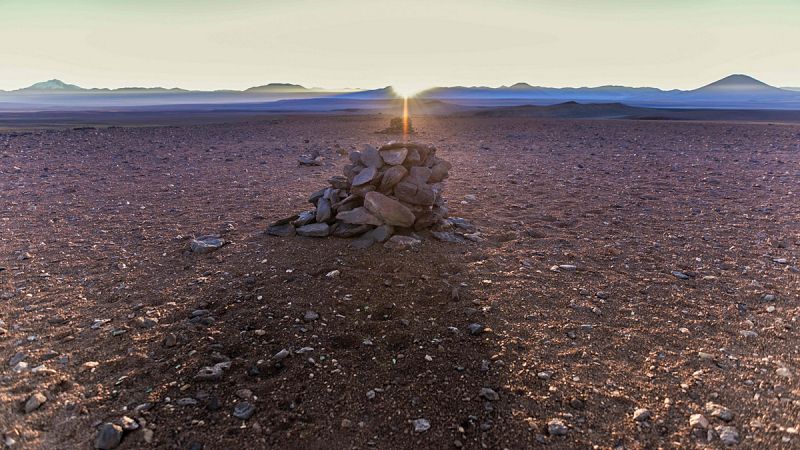 Descubren un calendario inca en el desierto chileno de Atacama