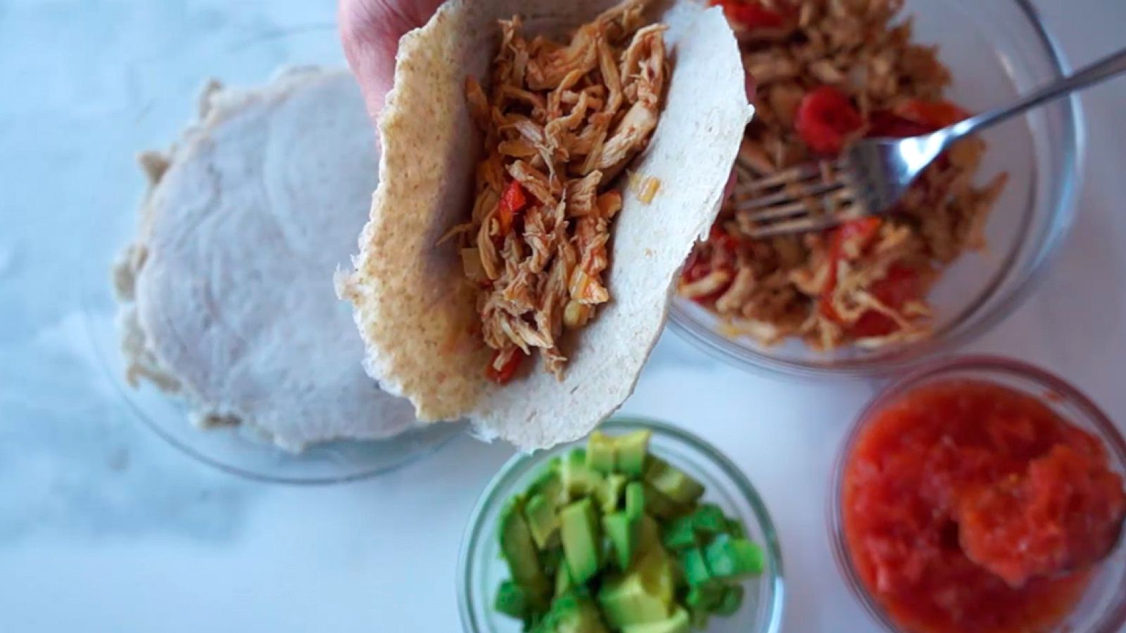 #ConsejeroMasterChef - Fajitas con aprovechamiento de pollo asado