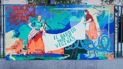Metrópolis en Pinta Malasaña: cuando el barrio se convierte en lienzo