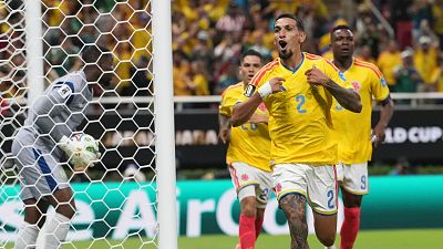 Mu�oz derriba al 'muro Mpasi' y Colombia jugar� contra Portugal con dos puntos de ventaja