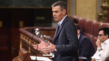 Sánchez niega financiación ilegal en el PSOE y acusa al PP y Vox de "crear una sensación de corrupción generalizada"