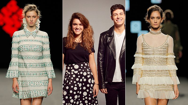 Amaia lleva a Eurovisión un diseño de Teresa Helbig y Alfred irá de Paco Varela