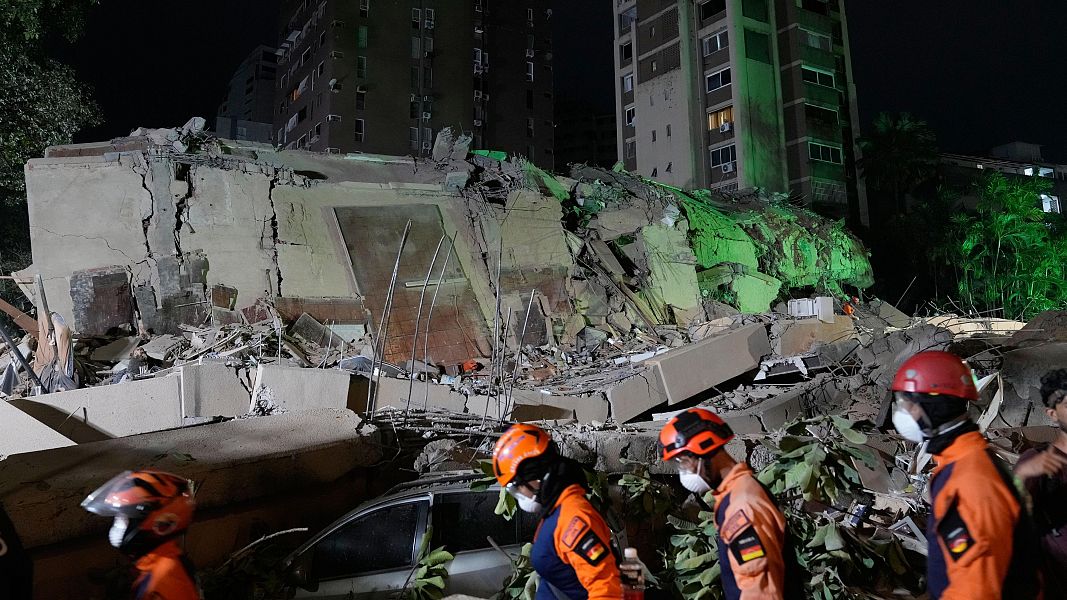Els efectes del terratremol a Caracas d'aquesta matinada
