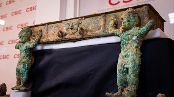 El hallazgo de un carro de bronce único evidencia el poder comercial de Tartessos en el Mediterráneo