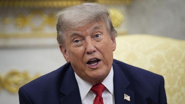 El presidente estadounidense, Donald Trump