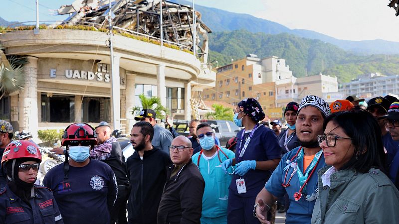 Terremoto en Venezuela, última hora de los rescates en directo hoy: Delcy Rodríguez visita La Guaira, la zona más afectada por los terremotos