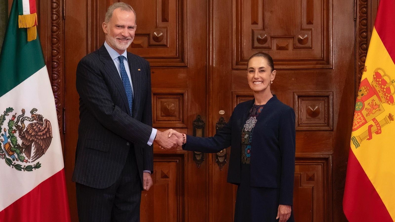 Sheinbaum recibe al rey Felipe VI en México - El mundo en 24 horas | Ver