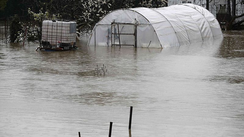 Decretada la fase de emergencia por inundaciones en Navarra