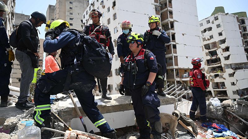 Terremoto en Venezuela, última hora de los rescates en directo hoy: 1.600 rescatistas de 17 países buscan supervivientes bajo los escombros