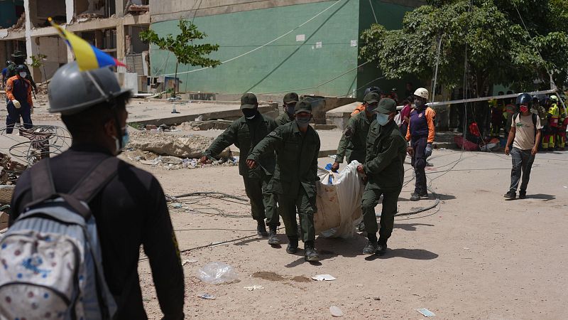 Terremoto en Venezuela, última hora: Exteriores eleva a nueve la cifra de españoles muertos, con 152 desaparecidos y 14 atrapados