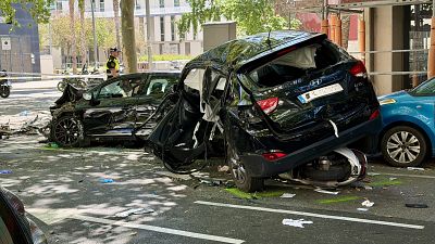 Un conductor temerari causa dos morts al Poblenou