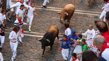 San Ferm�n 2026: RTVE Play ofrece por primera vez los encierros en multic�mara