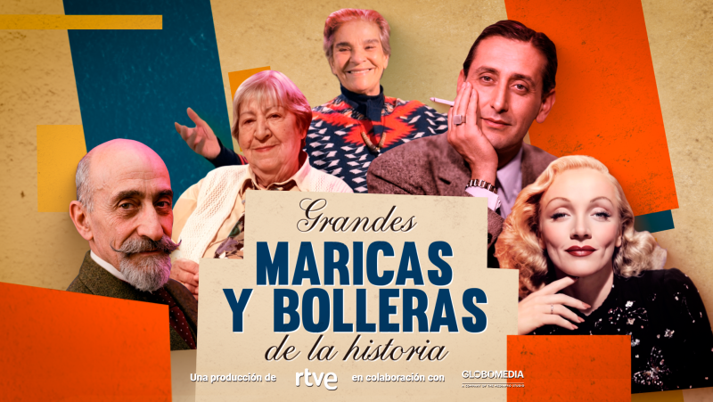 La 2 estrena 'Grandes maricas y bolleras de la historia' en el marco del Orgullo LGTBIQ+