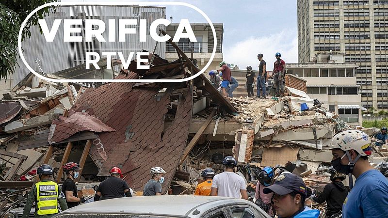 Desinformación sobre la llegada de los rescatistas y las ayudas a Venezuela tras los terremotos
