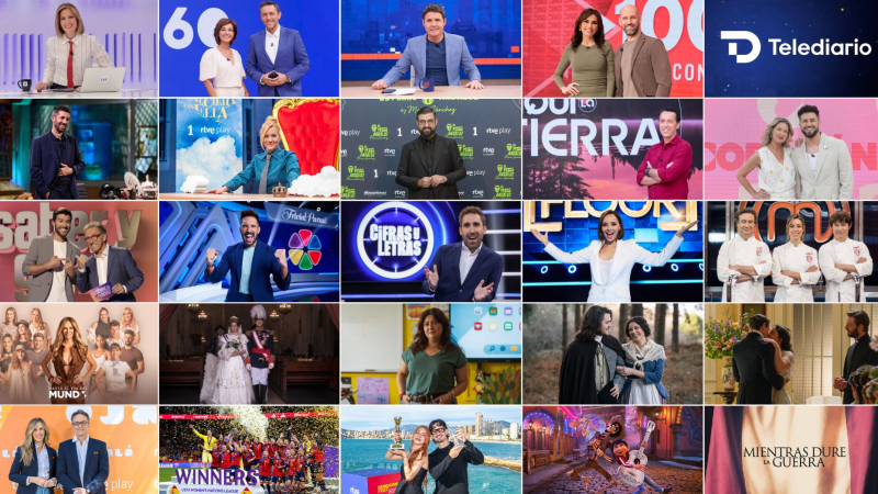 Imparables: La 1 (12,2%) cierra su mejor temporada en 14 años y La 2 (3,2%) logra su dato más alto en 16 años