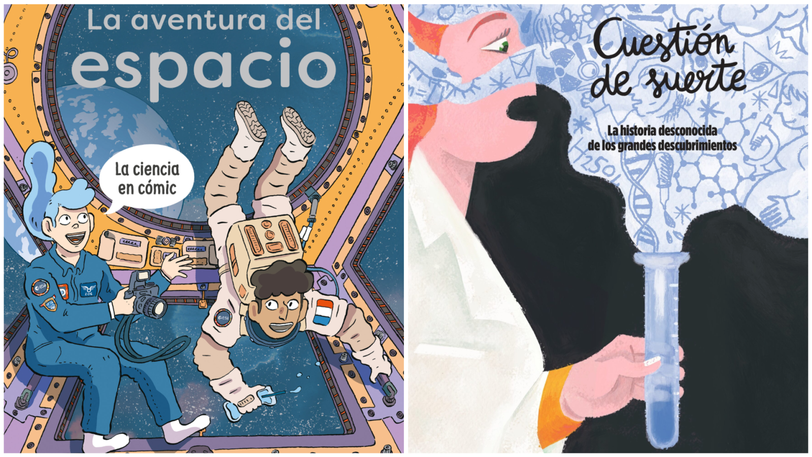 Dos c�mics sobre ciencia y la conquista del espacio para aprender divirti�ndonos este verano