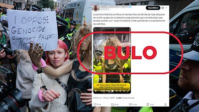 La Polic�a brit�nica no ha retirado este maniqu� por quejas de ciudadanos paquistan�es, es un bulo