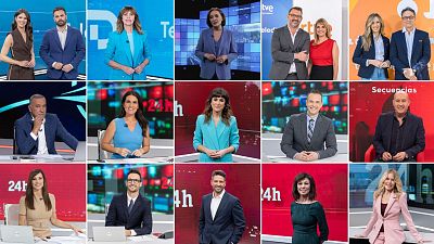 Informativos de TVE: mayor crecimiento interanual hist�rico y mejor junio para el Canal 24 horas y RTVE Noticias