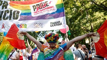 Las mejores im�genes del desfile del Orgullo 2026 en Madrid
