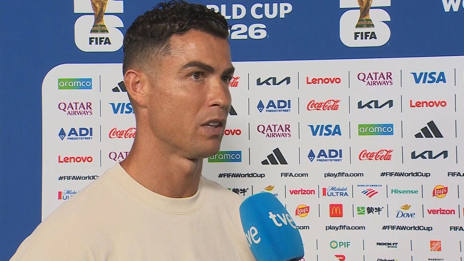 Cristiano Ronaldo a RTVE: "Prefería enfrentarme a España un poquito más adelante" - Fútbol | Ver