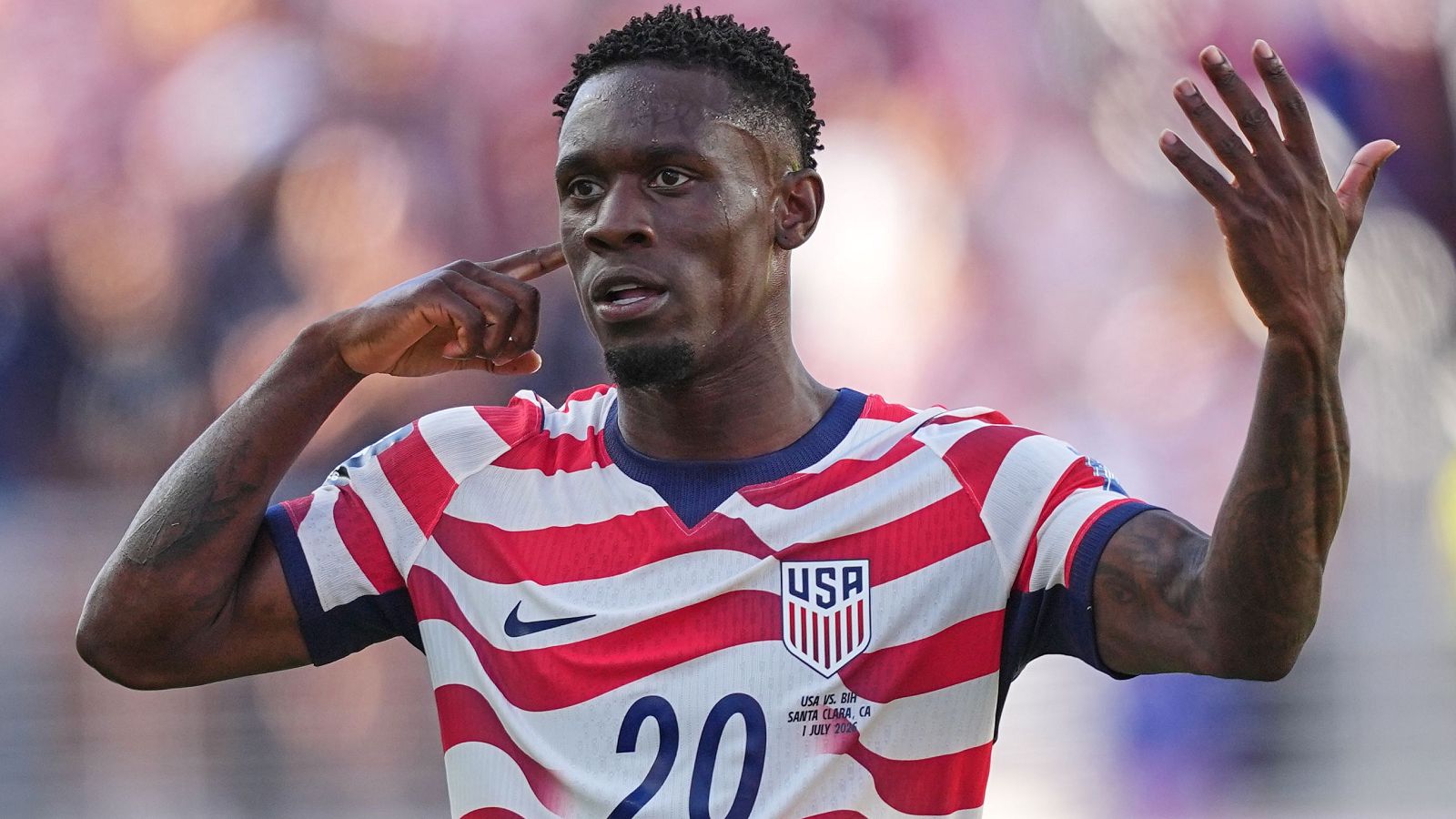 La FIFA levanta la suspensión a Balogun para que juegue frente a Bélgica tras una llamada de Trump a Infantino | Ver ahora