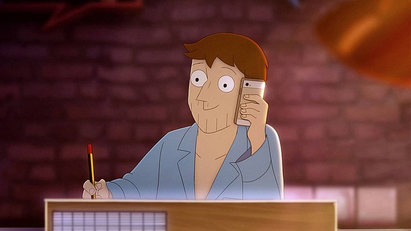 Raúl Arévalo se convierte en dibujo animado en 'Memorias de un hombre en pijama'