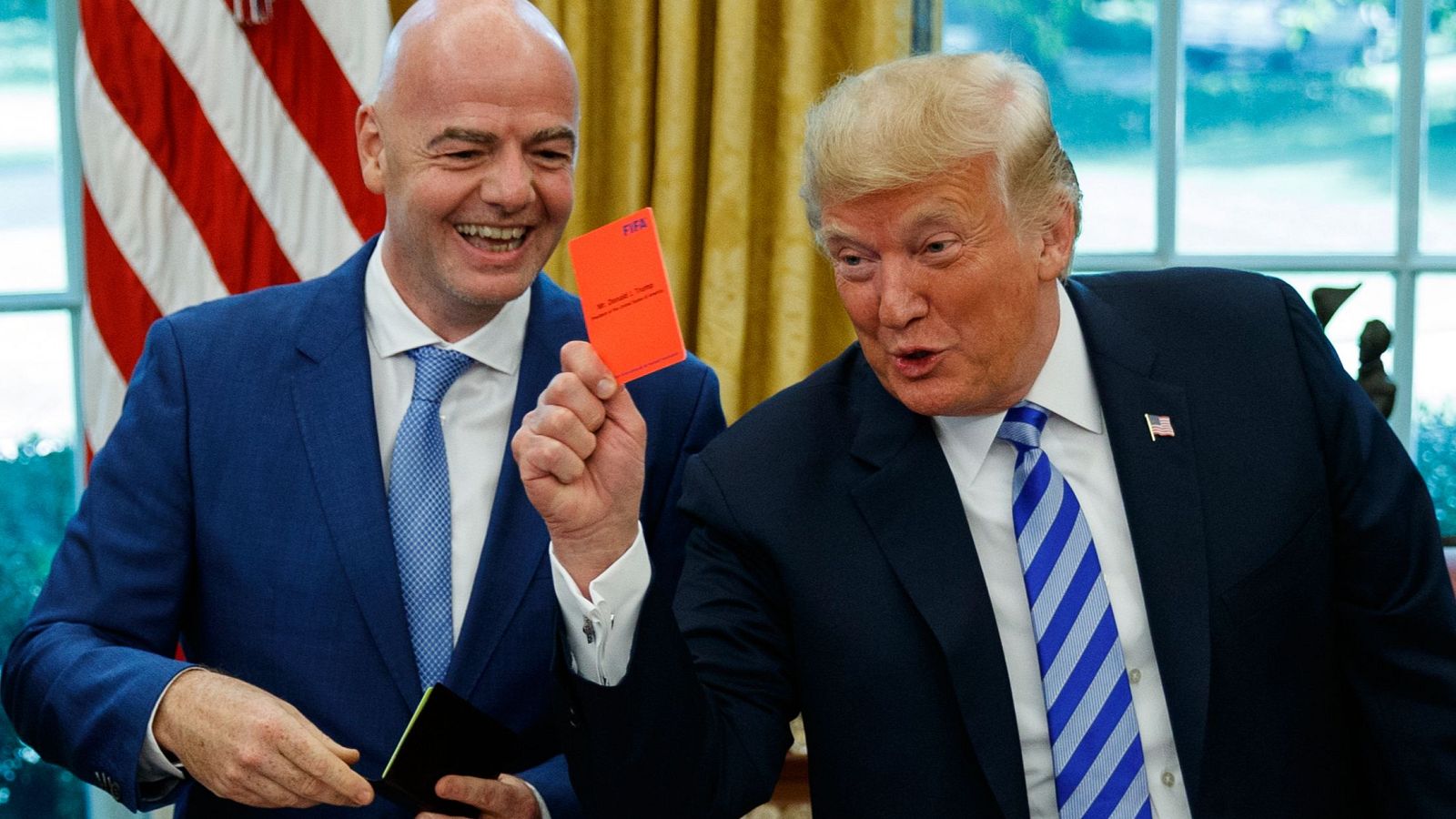 La FIFA levanta la suspensión a Balogun para que juegue frente a Bélgica tras una llamada de Trump a Infantino | Ver ahora