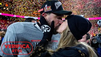 V�deos descontextualizados y creados con IA sobre la boda de la cantante Taylor Swift y el jugador de f�tbol americano Travis Kelce