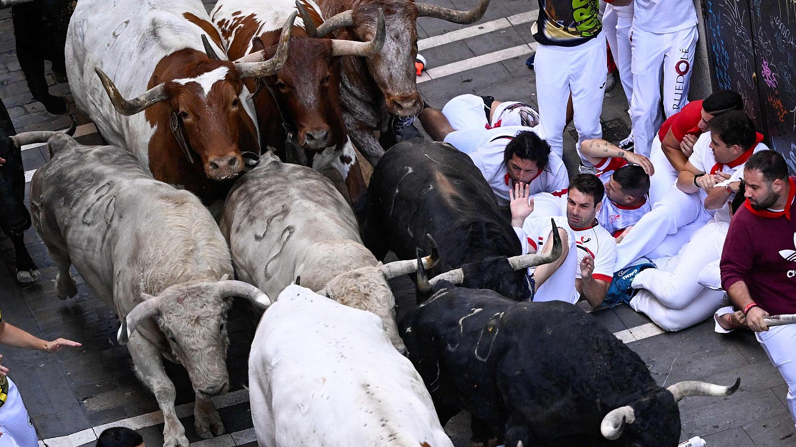 Heridos San Fermín 2026: parte médico del primer encierro | Ver