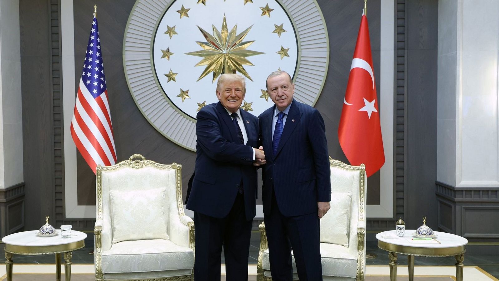 Erdogan recibe a su homólogo estadounidense con motivo de la Cumbre de la OTAN en Ankara