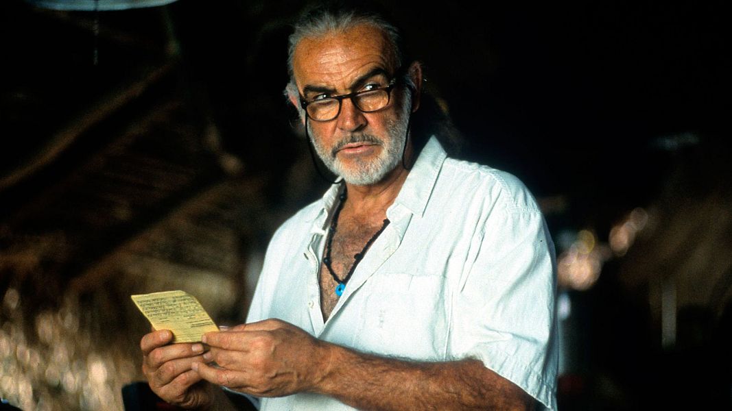 Sean Connery y Lorraine Bracco en 'Los �ltimos d�as del ed�n'(Medicin man)