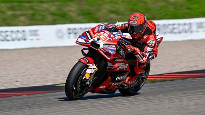 Doblete de Marc M�rquez en el GP de Alemania, que aprieta la lucha por el Mundial de MotoGP con Mart�n y Ogura