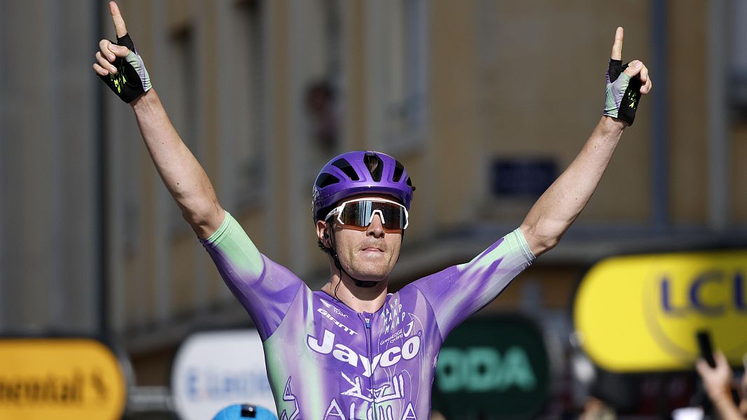 Mauro Schmid  gana la etapa 13 del Tour 2026 en Belfort