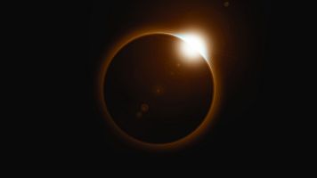 Imagen de un eclipse solar