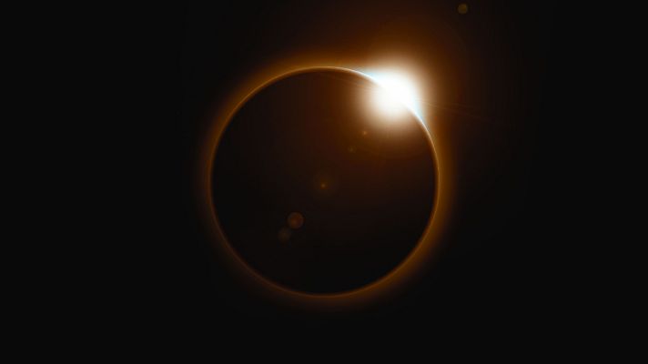 Imagen de un eclipse solar