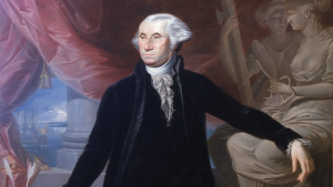 El retrato de George Washington muestra la huella estadounidense en Espa�a