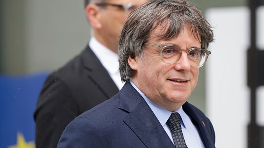 El expresidente catal�n Carles Puigdemont, en una imagen de archivo en Bruselas