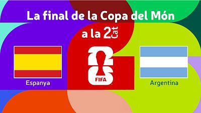 Una tarda de Mundial a La 2Cat: tot preparat per a la final Espanya-Argentina