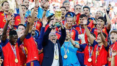 La 1 arrasa con un 45,5% en un domingo hist�rico, con el partido m�s visto de la historia de los Mundiales