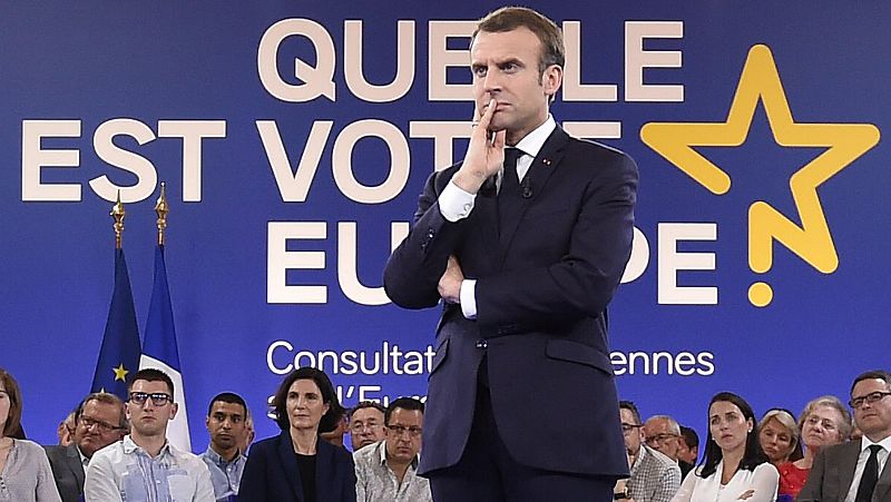 Macron defiende la "autoridad democrática" frente al autoritarismo para alcanzar la "soberanía europea"