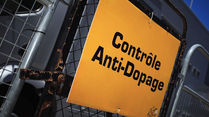Control antidoping en el Tour de Francia