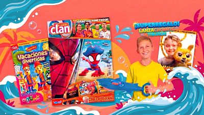 ¡Diversión a chorros con la nueva revista Clan!