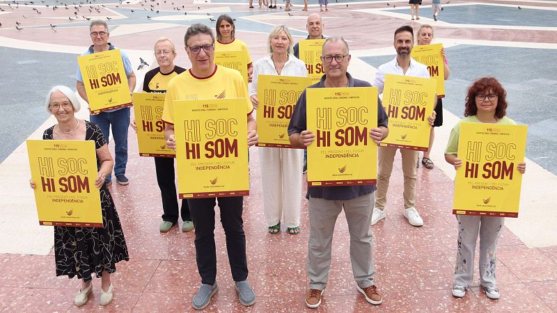 L'independentisme crida a mobilitzar-se per la Diada amb actes a Barcelona, Girona i Amposta