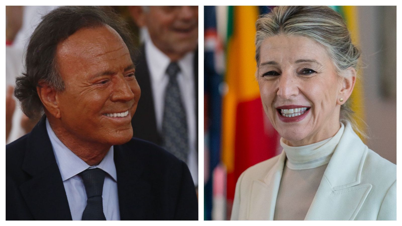 Julio Iglesias demanda a la Yolanda Díaz y le reclama 50.000 euros - La hora de La 1 | Ver